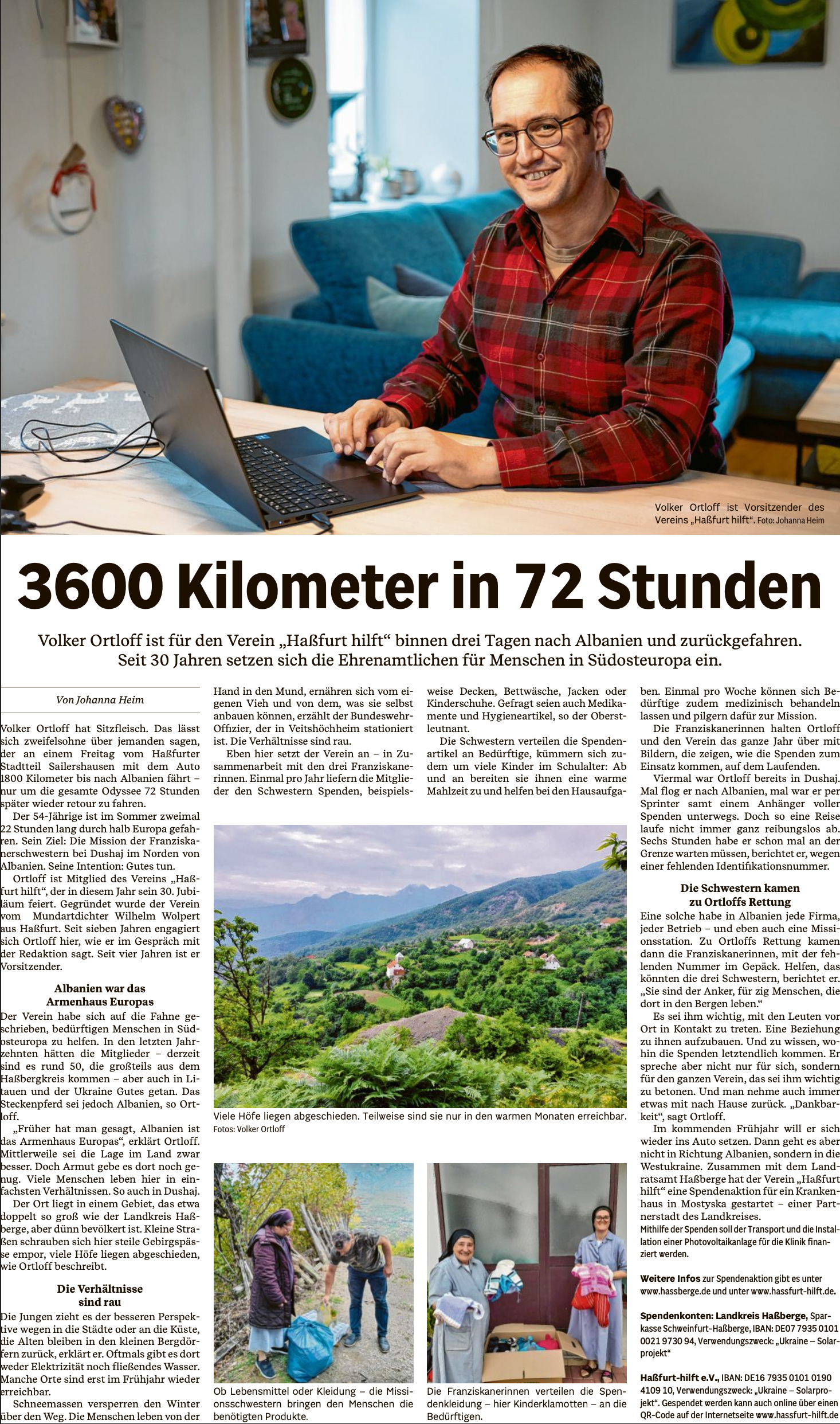 3600 Kilometer Artikel Bild